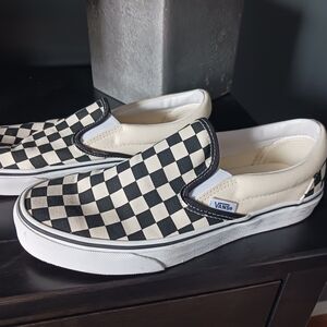 Vans Checkerboard Slip-On Sneakers